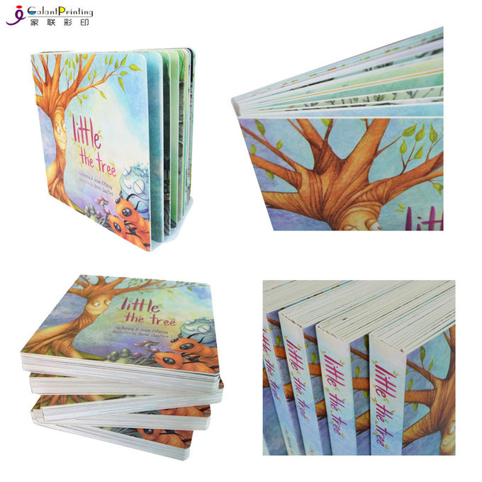 Das Brett-Buch-Drucken personifizierte Bild-Brett-Bücher der Magnet-Kinder