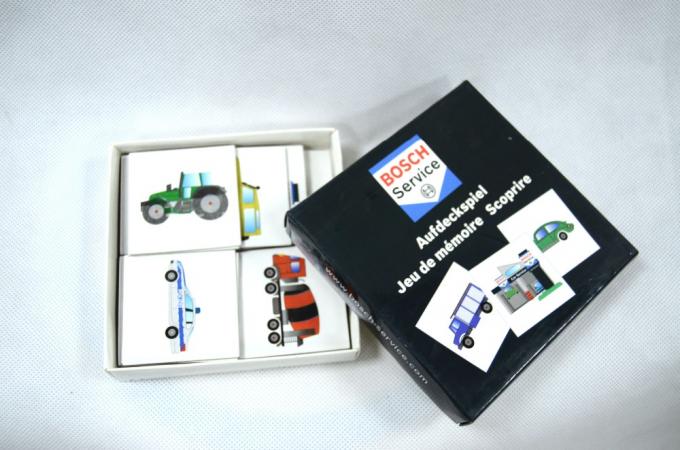 Kundenspezifische Designs Transportwagen Bildungs-Memo Spielkarten für Jugendliche und Kinder in kundenspezifischen Größen 3