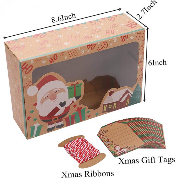 Weihnachtskuchen Kekse Schokolade und mehr Custom Printed Packaging Box für Lebensmittel 4