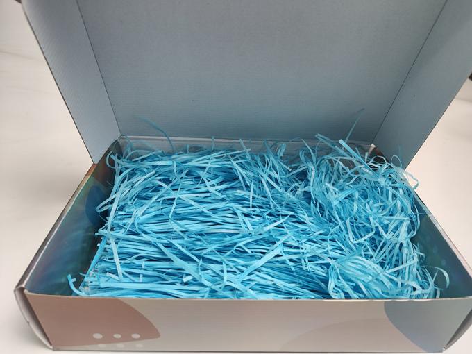 Druckschmiede kompatibles Krumpelgeschnittenes Raffia-Zerspritzpapier für dekorative Füllstoffe 7