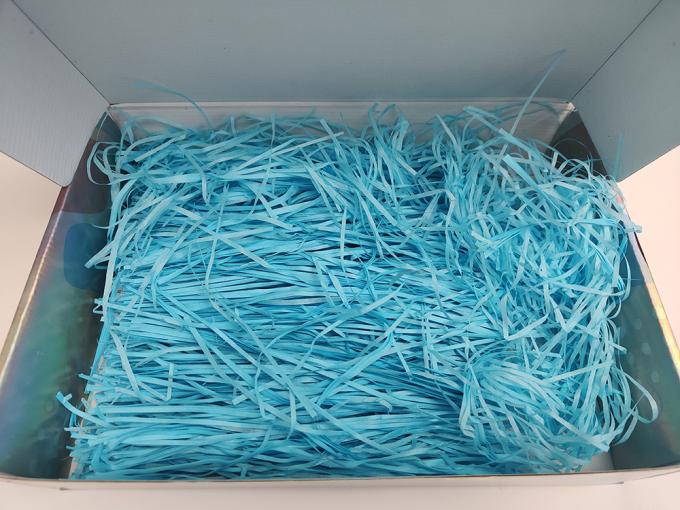 Druckschmiede kompatibles Krumpelgeschnittenes Raffia-Zerspritzpapier für dekorative Füllstoffe 8