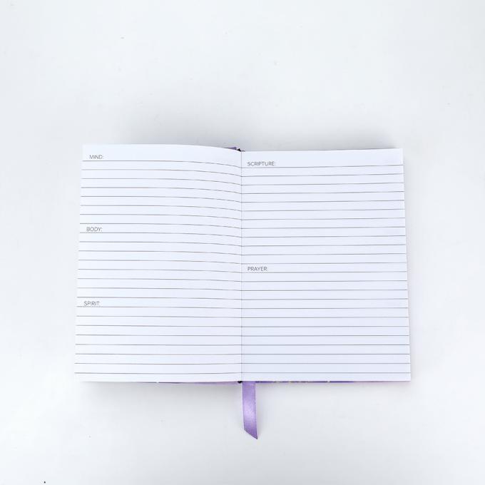 Maßgeschneiderter Druck A4 A5 Nähbindung Tagebuch Planer Bürozeitschrift Notizbuch mit Pappe 7