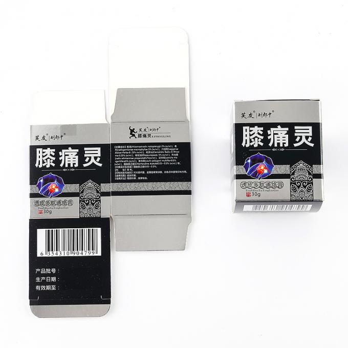 Recycelbare langlebige leere Medizinpillen Verpackung Papierbox mit individuellem Logo Promotion 6