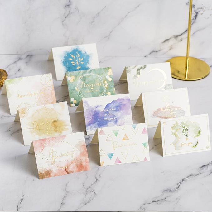 Weihnachtsgrußkarte Weiße getrocknete Blumen Geschenkwünsche Nachrichtenkarte für DIY Dekoration 6