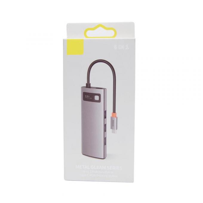Custom Print USB-Kabel Elektronische Produkte Anzeige Einzelhandel Verpackung Kartonkasten mit Hängen Haken 4