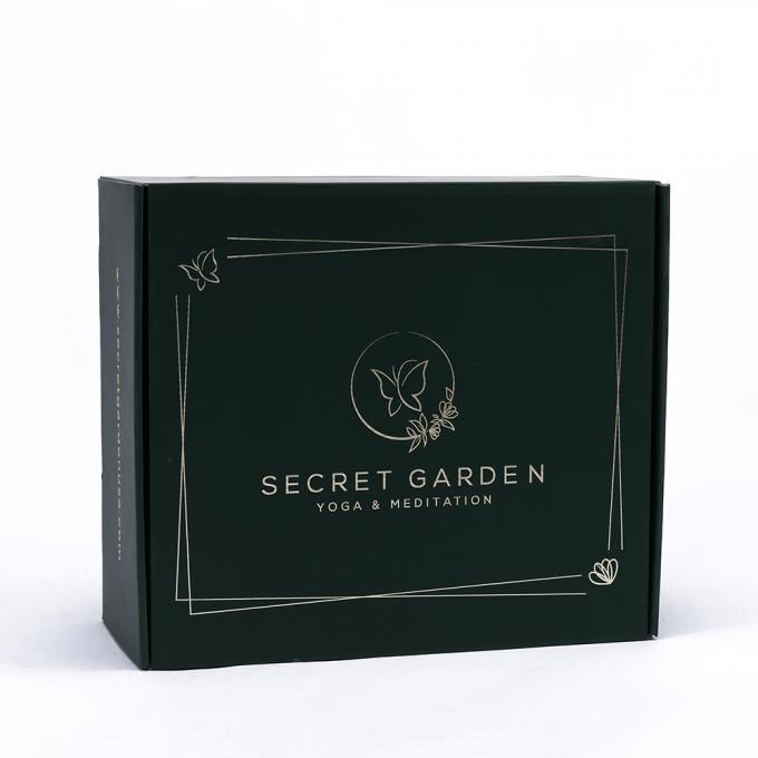 Einzelhandel Stand Box Custom Logo Glanzkartonkartons für Hautpflege Schönheitsgewand Geschenk 6