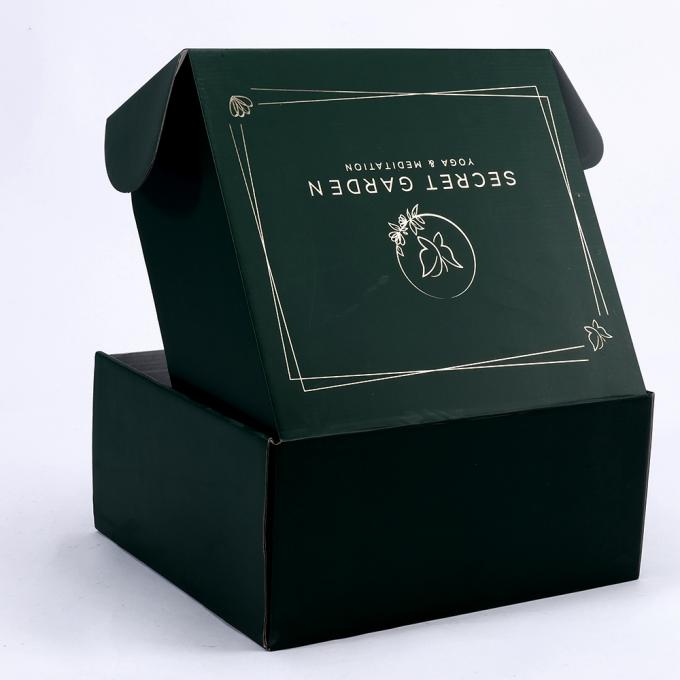 Einzelhandel Stand Box Custom Logo Glanzkartonkartons für Hautpflege Schönheitsgewand Geschenk 10
