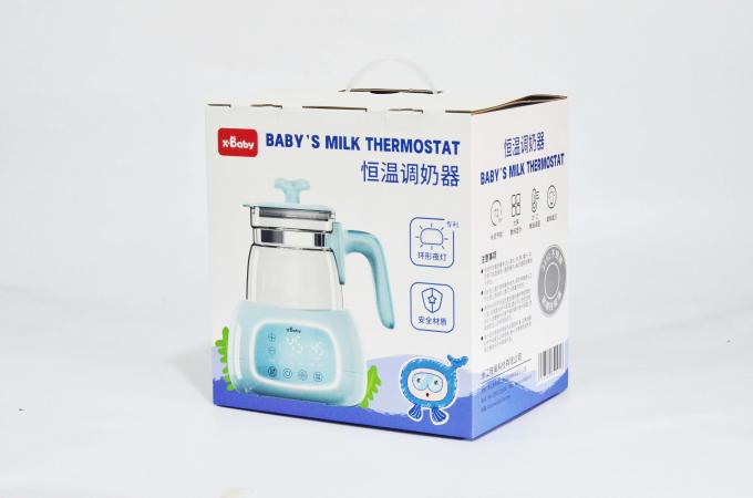 Verpackungskiste für elektrische Produkte mit benutzerdefiniertem Logo mit Griff und Ordner 6