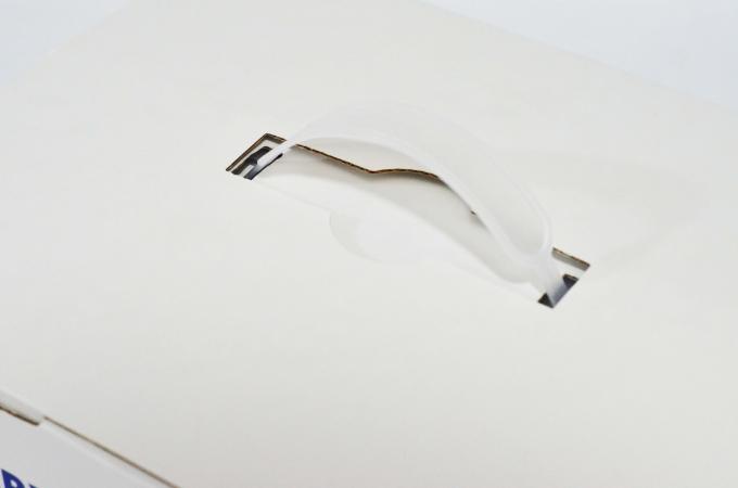 Verpackungskiste für elektrische Produkte mit benutzerdefiniertem Logo mit Griff und Ordner 9