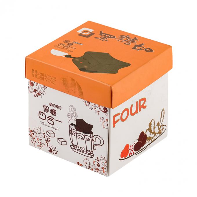 Custom Logo Druck Tee Verpackung Quadratische Röhre Box Papier Verpackungskiste Design 1