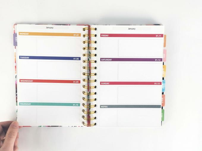 Lederdeckungsmaterial Zusammensetzung Buchdesign 365 Tage Tagesbuch Budgetbuch 3