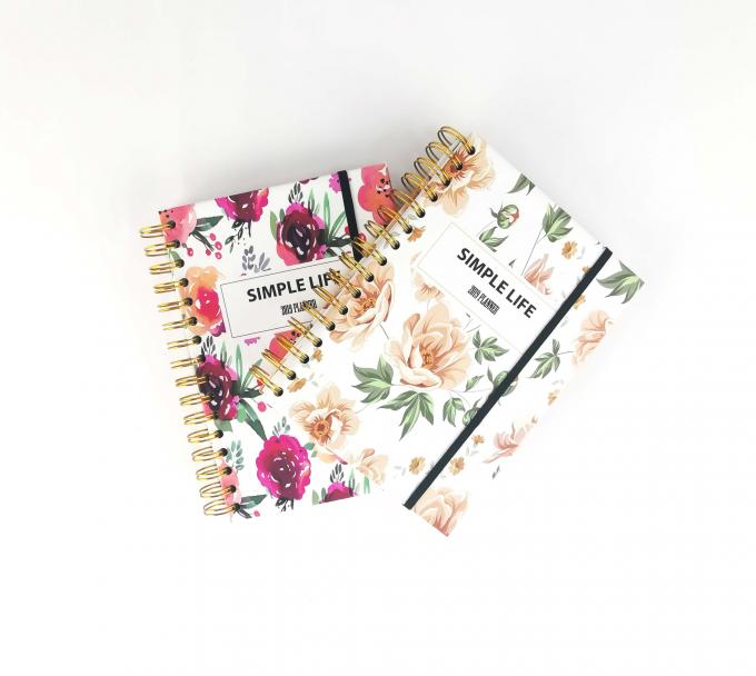 Lederdeckungsmaterial Zusammensetzung Buchdesign 365 Tage Tagesbuch Budgetbuch 5