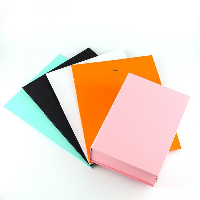 Custom Logo Hardcover Papier Verpackung Klappbare Magnet Klappbare Geschenkbox mit Magnetdeckel 7