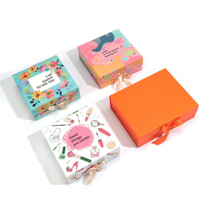 CMYK Pantone Farbdruck Custom Großes Geschenk Verpackung Papierbox für Kleidung Bekleidung 10