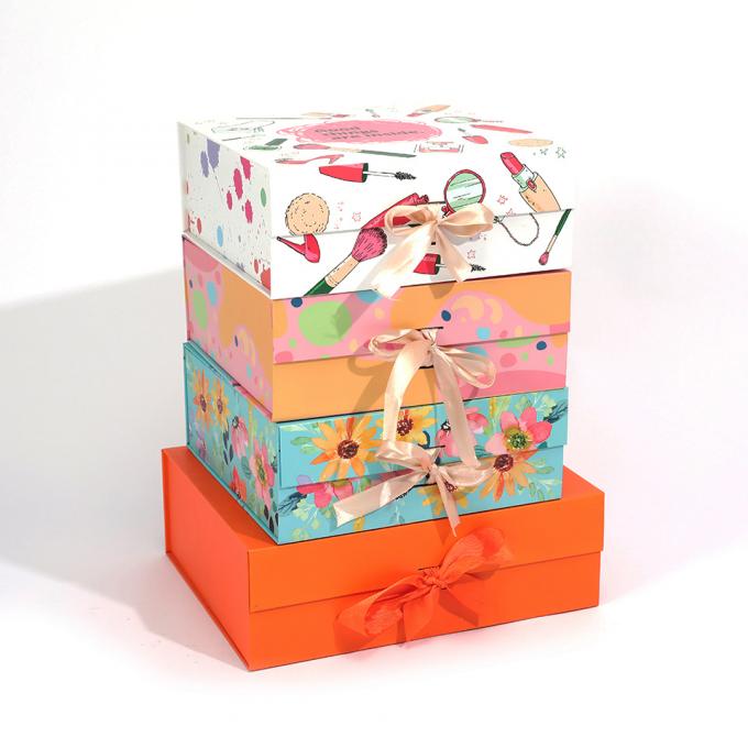 CMYK Pantone Farbdruck Custom Großes Geschenk Verpackung Papierbox für Kleidung Bekleidung 8