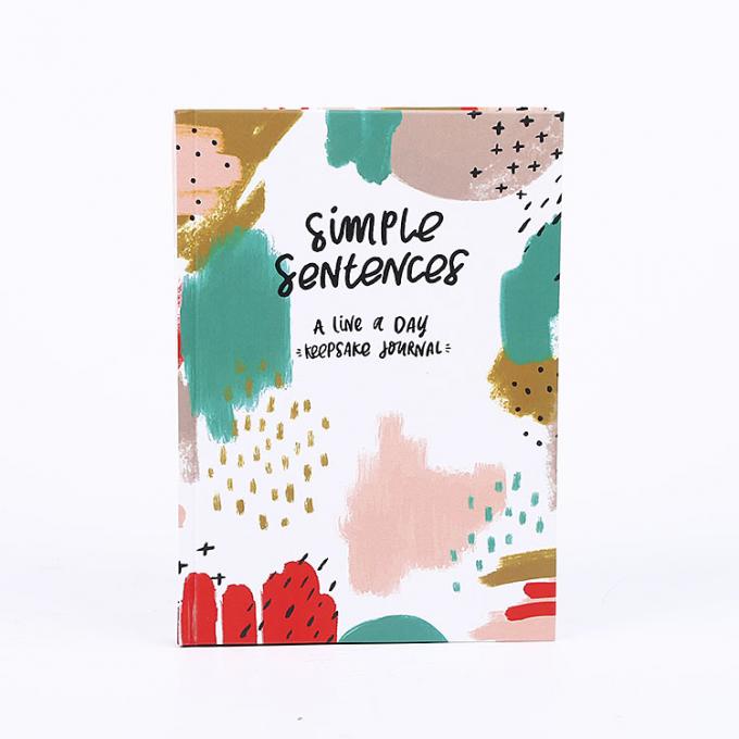 A5-Laminat-Notebook Druck von 365 Seiten Tagesplan Zeitschrift Agendaplaner 4
