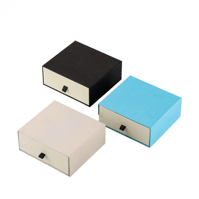 Recycelbares kundenspezifisches Design farbenfrohe Kartonschleifschublade Papierbox für Geschenkverpackungen 3