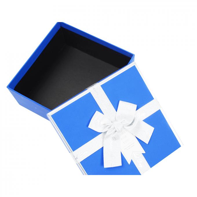 Kundenspezifisches Logo Farbiges CMYK Karton Papier Geschenkbox Verpackung mit Bandbogen 9