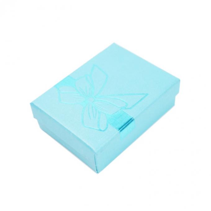 Individuell zusammengeschnittene Deckel Basis Mini Quadrat Schmuckpapierbox für Cd Schmuckcase Paket 8