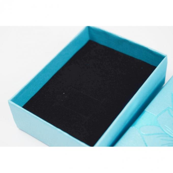 Individuell zusammengeschnittene Deckel Basis Mini Quadrat Schmuckpapierbox für Cd Schmuckcase Paket 12