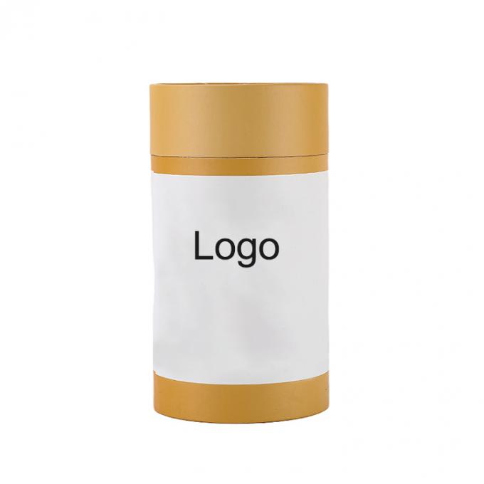 Benutzerdefiniertes Logo Lebensmittelqualität Recycling-Zylinder Verpackungskiste Kraftpapier Kartonröhren CMYK 7