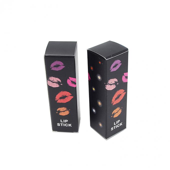 Vollfarbiges Design Karton Karton Flüssiges Kosmetik-Lipglanz Lippenstift Papierverpackungskiste 2