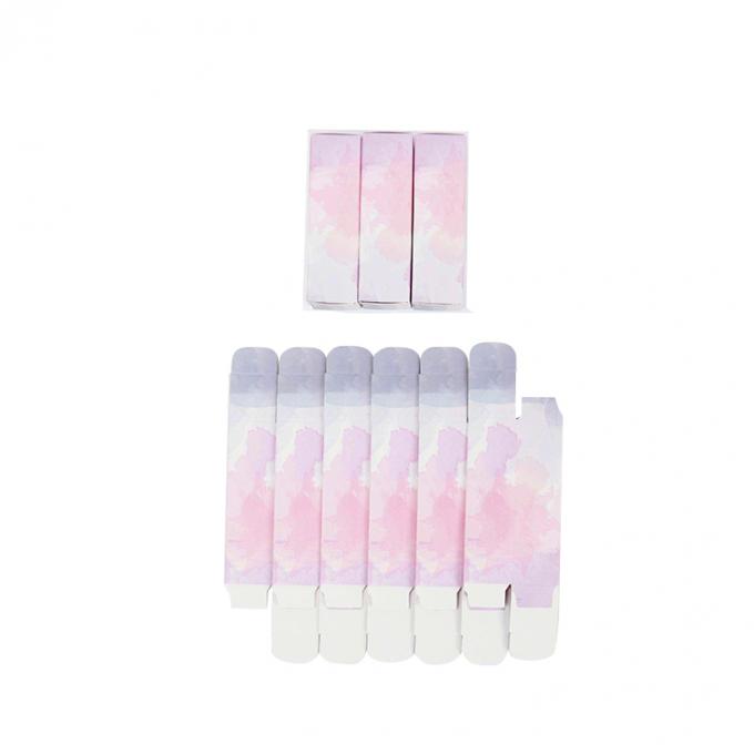 Custom Logo gedruckte Wanne Ende Kraftpapierbox für kosmetische Lippenstift Lippenstift Verpackung 6