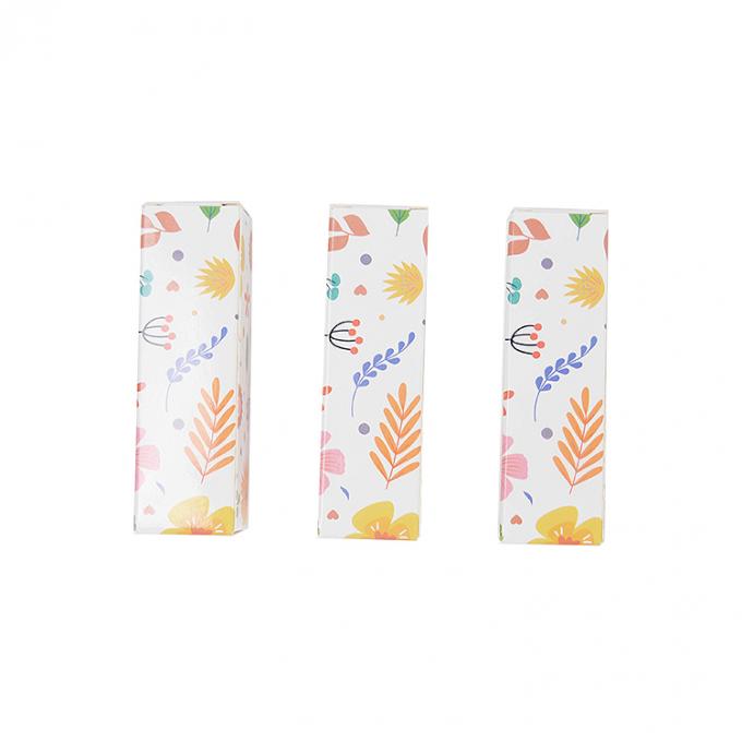Custom Logo gedruckte Wanne Ende Kraftpapierbox für kosmetische Lippenstift Lippenstift Verpackung 8