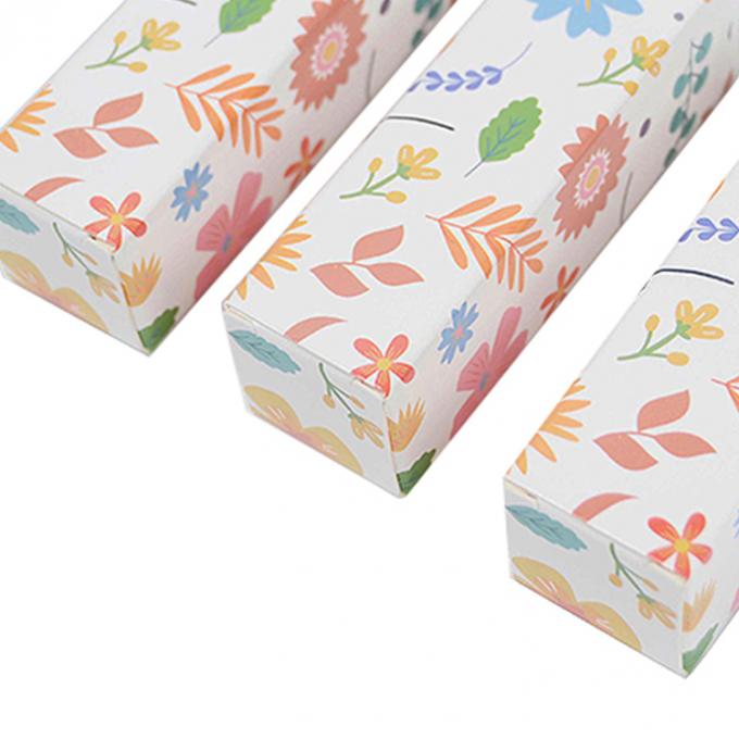 Custom Logo gedruckte Wanne Ende Kraftpapierbox für kosmetische Lippenstift Lippenstift Verpackung 10