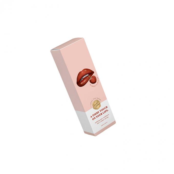 Anpassungsgröße Akzeptierte Lippenstift Lippenglans Papierbox für umweltfreundliche kosmetische Verpackungen 6