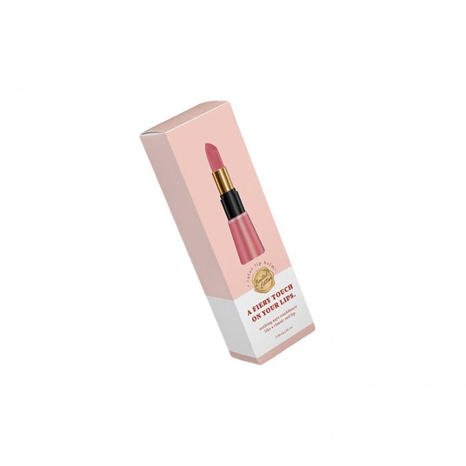 Anpassungsgröße Akzeptierte Lippenstift Lippenglans Papierbox für umweltfreundliche kosmetische Verpackungen 7