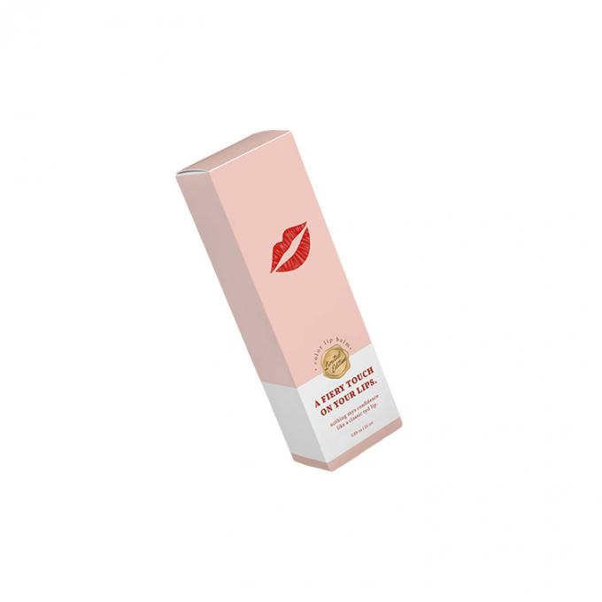 Anpassungsgröße Akzeptierte Lippenstift Lippenglans Papierbox für umweltfreundliche kosmetische Verpackungen 10