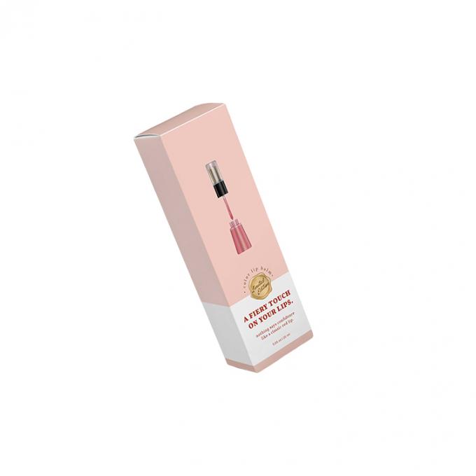 Anpassungsgröße Akzeptierte Lippenstift Lippenglans Papierbox für umweltfreundliche kosmetische Verpackungen 11