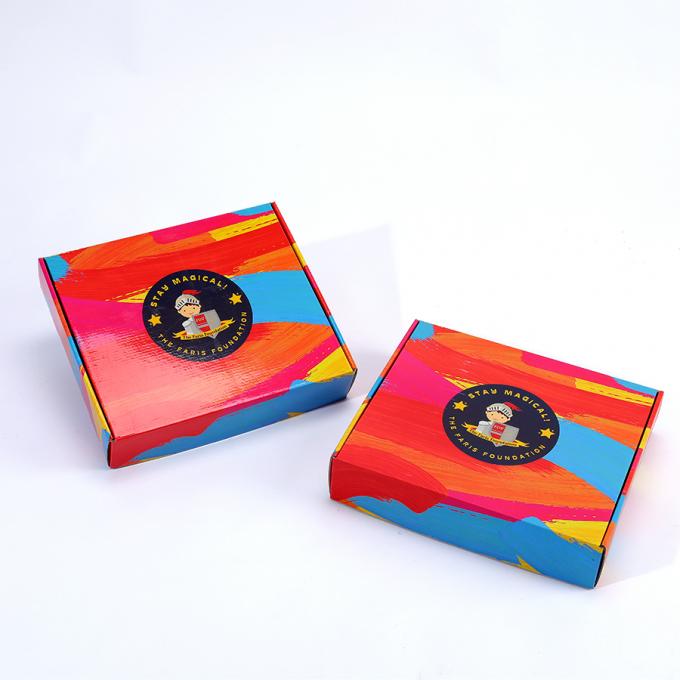 Custom Logo Papier Versandverpackung Farbdruck Wellstoff Versand Mailer Box 11