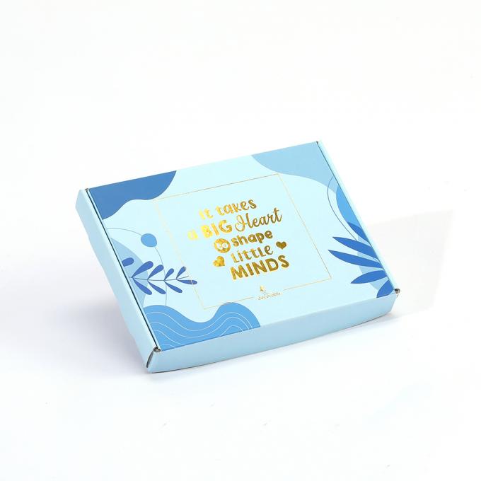 Recycelbares eigenes Logo Party Geschenke Verpackungskisten Wellpapier Versand Postfach 9