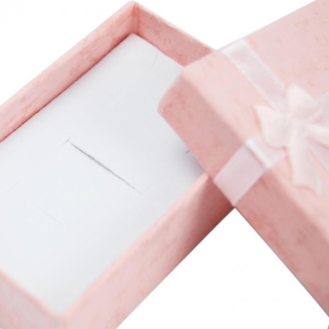Individuell geschnittenes Custom Ring Armband Ohrring Halskette Schmuck Geschenk Verpackungskiste 6