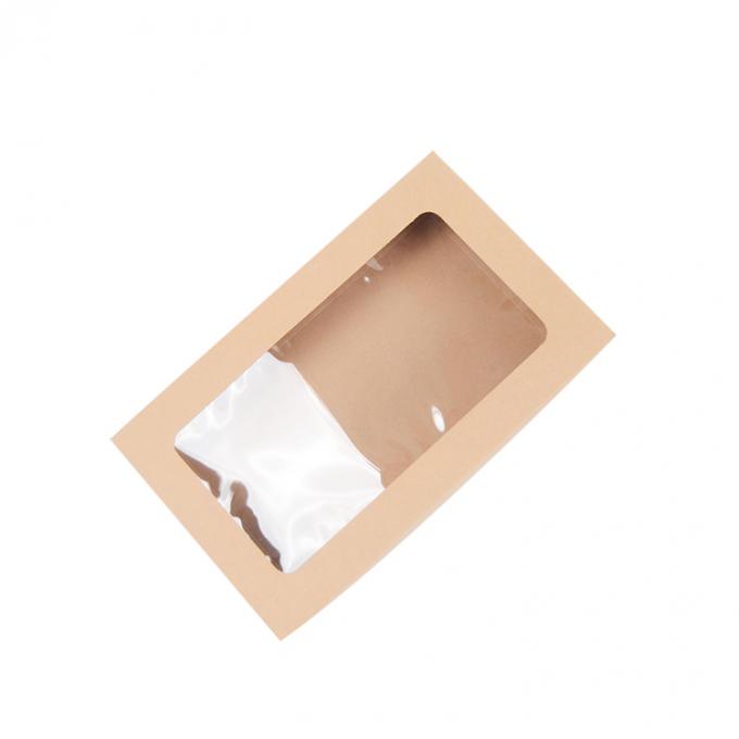 Öko-freundliche Papierkarton-Kekse und Kekse-Kisten mit Fenster-Golfplatten 4