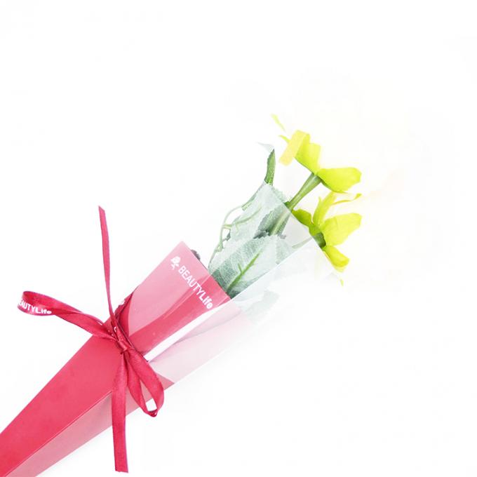 Einfach lange Stammrosen Box 42cm x 60cm Papierblumen Verpackungskiste zum Valentinstag 1