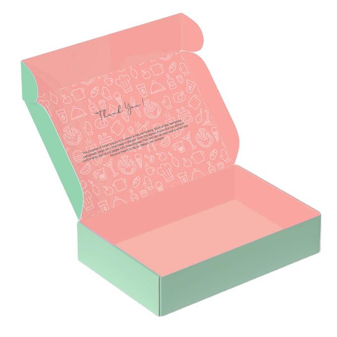 Bestellung Grünes Versandgut Wellpappe Geschenkverpackung Mailerboxen für kleine Unternehmen 9