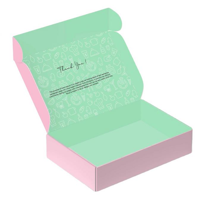 Bestellung Grünes Versandgut Wellpappe Geschenkverpackung Mailerboxen für kleine Unternehmen 8