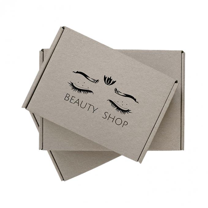 Custom Order Custom Logo gedruckt Elegante Mode Geschenk Mailer Karton Papier Wimpern Versand Verpackungskiste 3