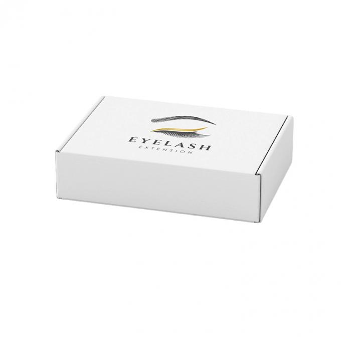 Recycelbare Luxus-Custom-Logo Leeres Papier Falsche Lash Verpackungskiste für Wimpern Versand 6