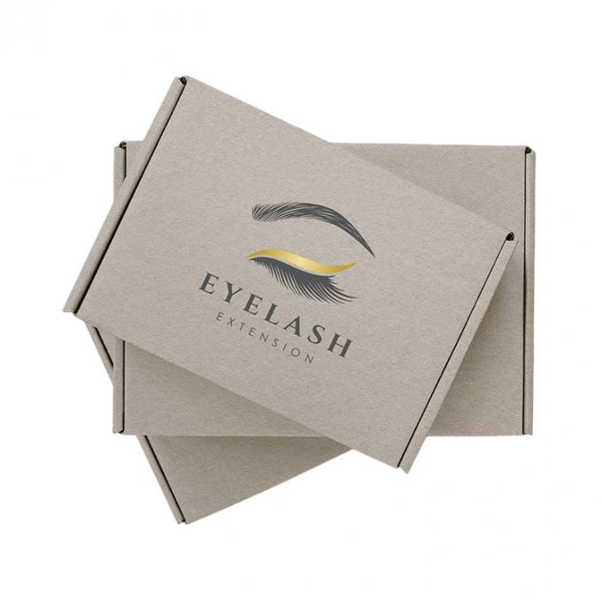 Custom Order Custom Logo gedruckt Elegante Mode Geschenk Mailer Karton Papier Wimpern Versand Verpackungskiste 7