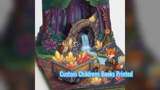 Kundenspezifischer Druckservice für gebundene Kinderbücher