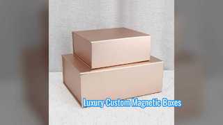 Luxuriöse individuelle magnetische Geschenkboxen für Ihre Marke