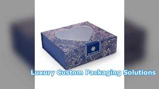 Luxuriöse, maßgeschneiderte starre Geschenkboxen für die Verpackung von Hautpflegeprodukten