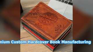 Premium-Dienstleistungen zur Herstellung kundenspezifischer Hardcover-Bücher