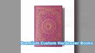 Premium-Dienstleistungen zur Herstellung kundenspezifischer Hardcover-Bücher