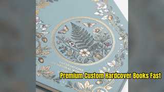 Premium-kundenspezifische Hardcover-Buchherstellung für B2B