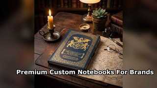 Individuelle Luxus-Hardcover-Notizbücher für das Corporate Branding
